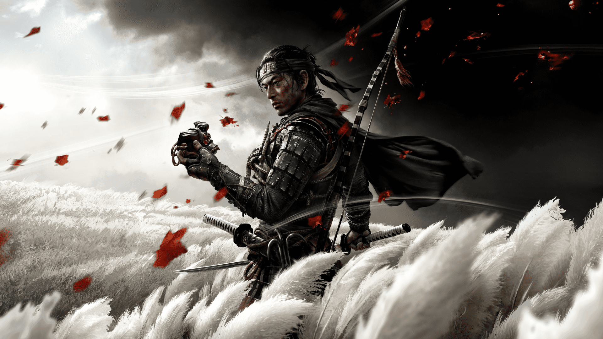 Imagem do game Ghost of Tsushima