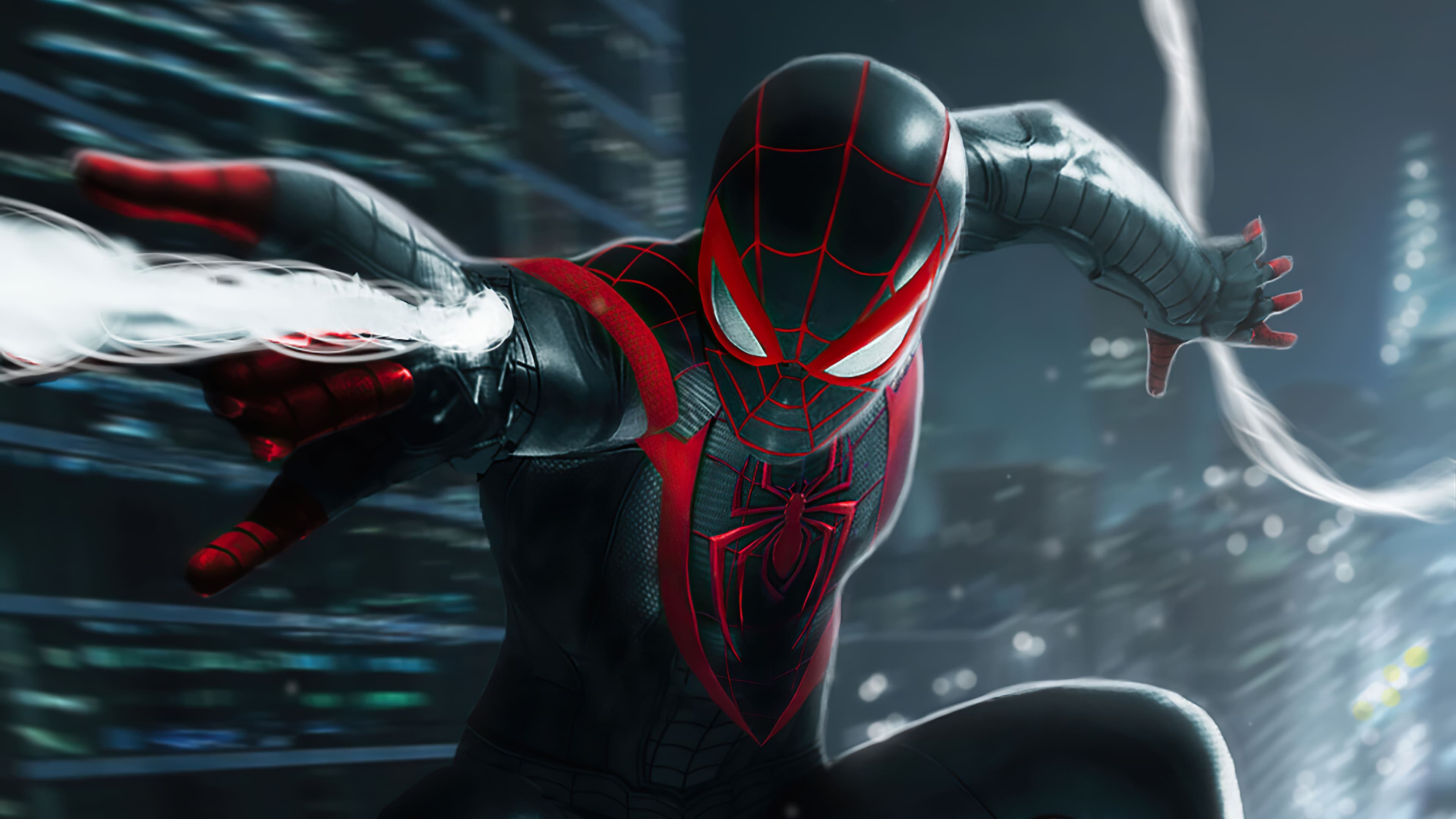 Imagem do game Spider Man Miles Morales