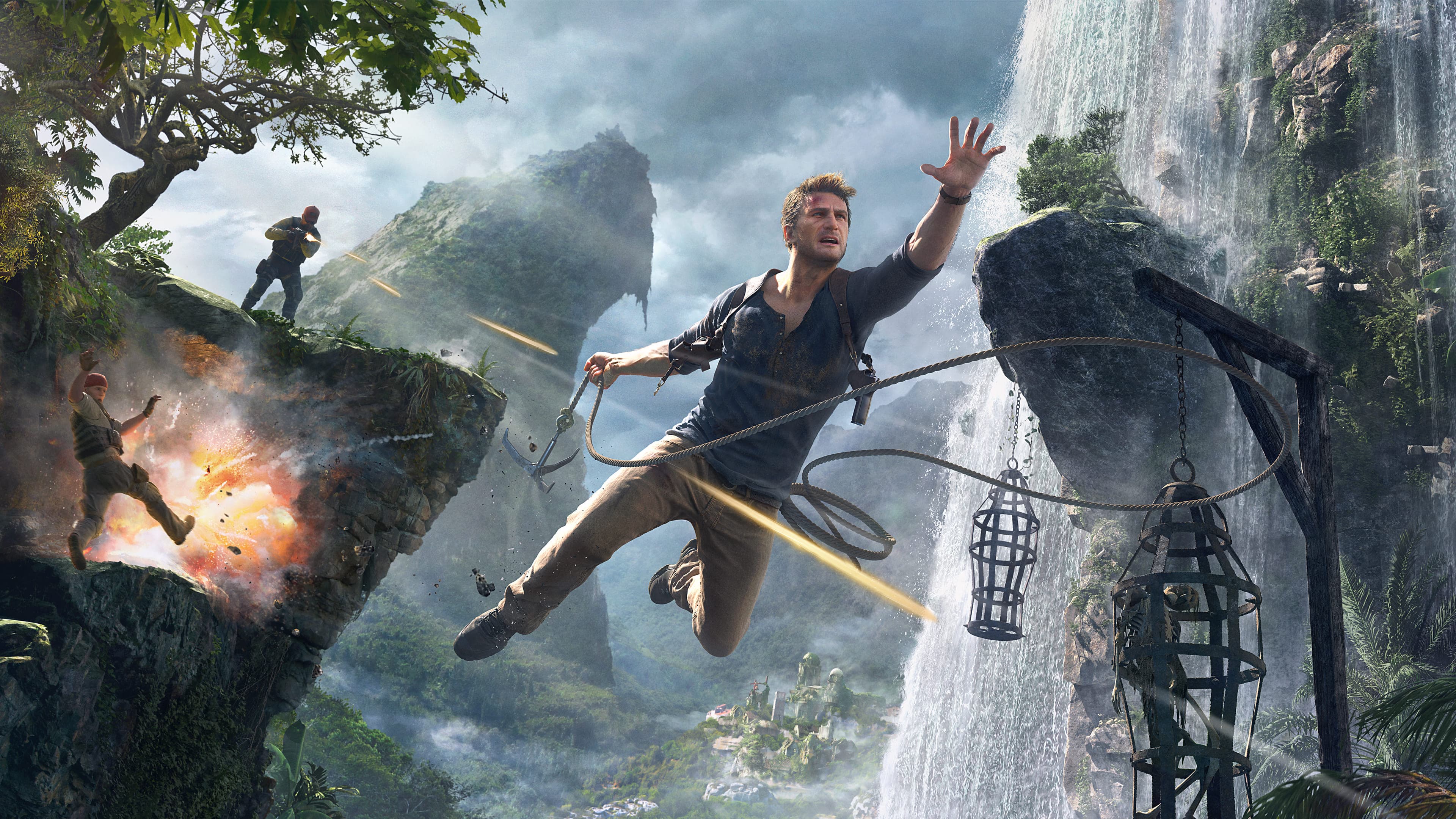 Imagem do game Uncharted